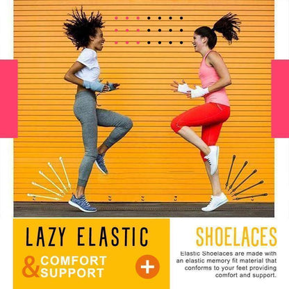 🎀No-Tie Elastic Shoelaces Comfort Flexible