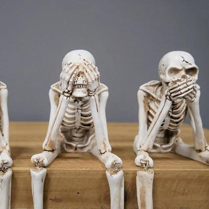 👻Halloween Fireplace Simulation Skull Combination