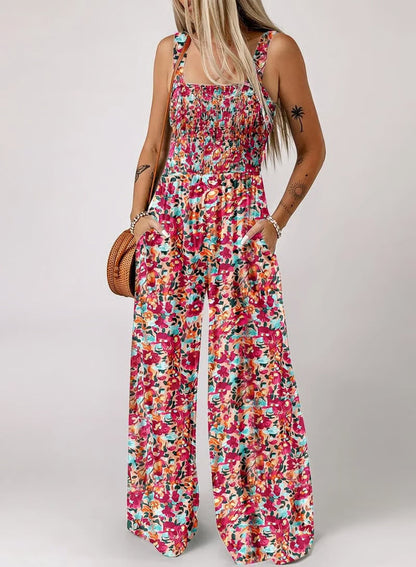 🌼Women's Casual Print Sleeveless Overalls Jumpsuits