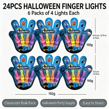 🎃 ✨Halloween Finger Projection Lights|Fun Spooky Party Favors