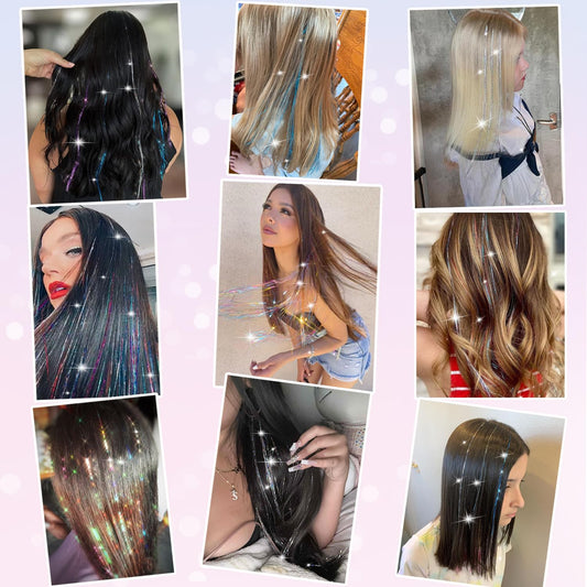 🔥This week's hot sale🔥Clip-on Shimmering Hair Extensions