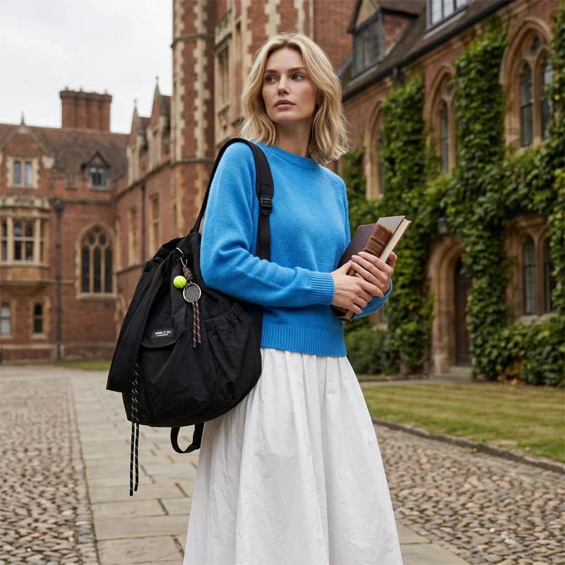 👜Large-Capacity Drawstring Convertible Tote Backpack