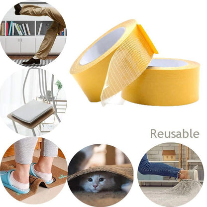 Strong Adhesive Double-Sided Mesh Tape
