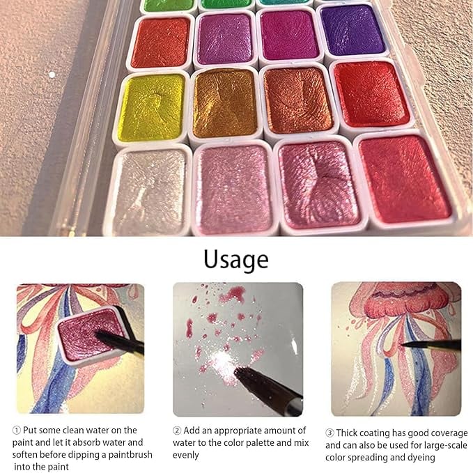 Shifting Watercolor Painting Set