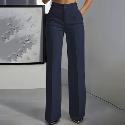 💓Women's High-Waisted Slim Formal Pants
