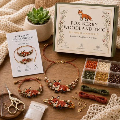 🦋Animal Beaded Bracelet DIY Kit Series🐞