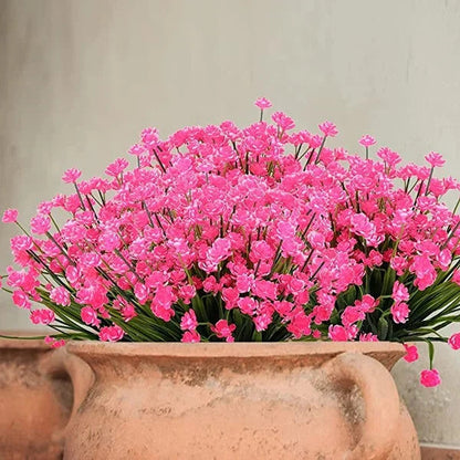 Outdoor Artificial Flowers💐1 Bundle(Includes 30 Flowers)