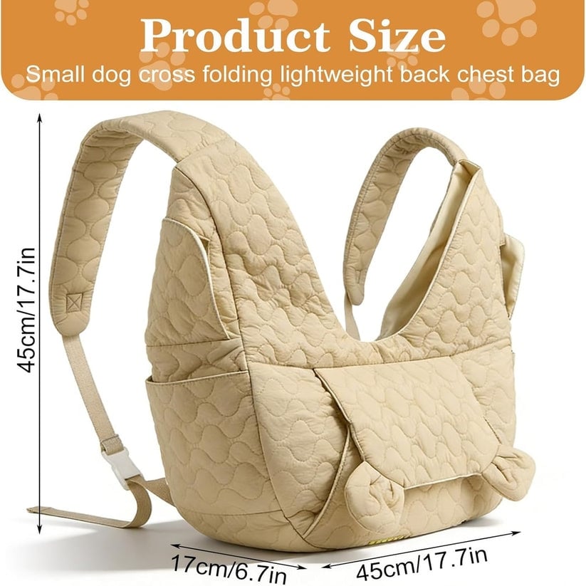 Pet Carrier Vest – Hands-Free Comfort for Small Dogs and Cats
