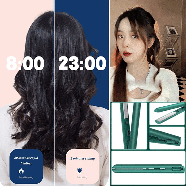 Mini Dual-Purpose Curling Iron Portable Hair Styling Tool