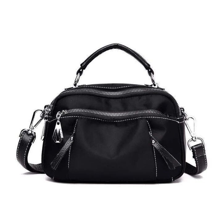 Multi-Pockets Soft Leather Bag