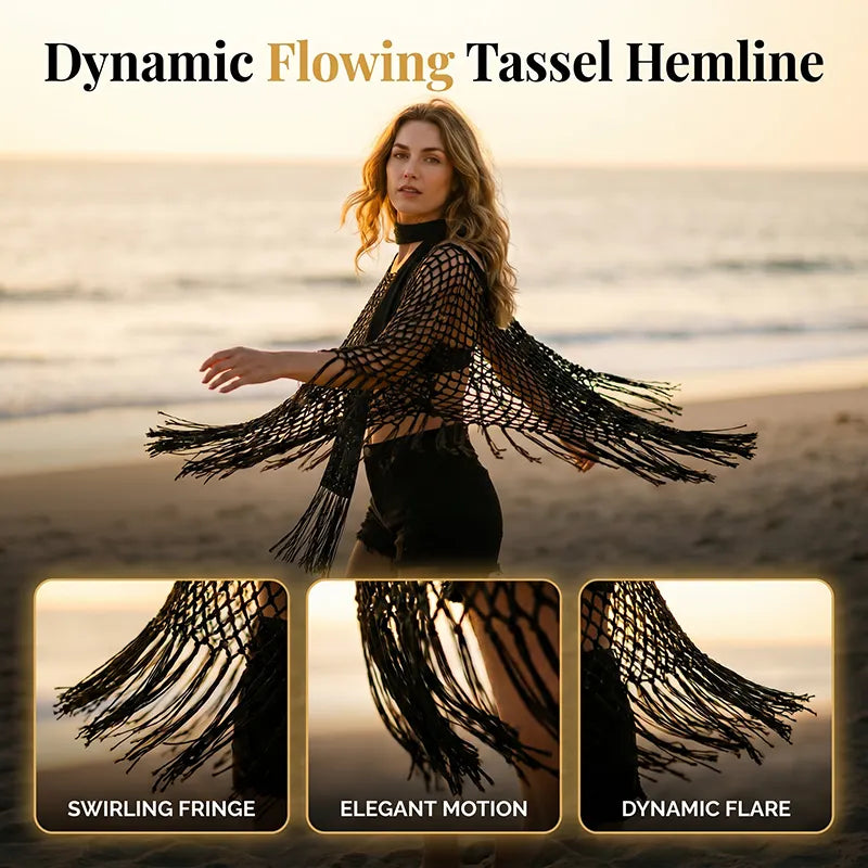 💐Summer Metallic Crochet Cover-Up – Lightweight, Flowy & Effortlessly Stylish summer outfit