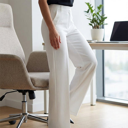 💓Women's High-Waisted Slim Formal Pants