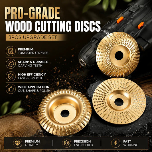 Wood Carving Disc Set