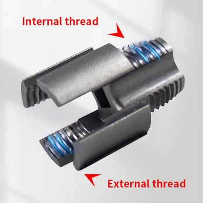 🔩Integrated Internal & External Pipe Threading Tool