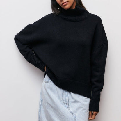 Turtleneck Sweater Knitted