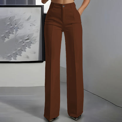💓Women's High-Waisted Slim Formal Pants