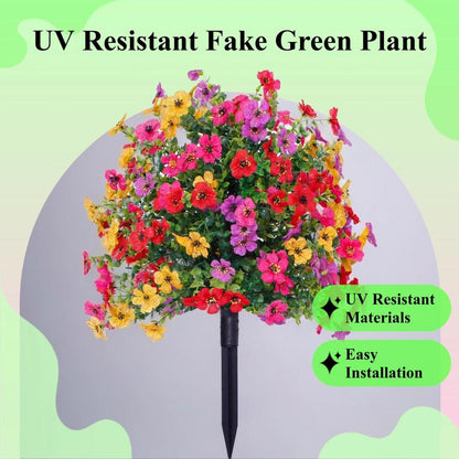 🌺Summer Bestseller💐Outdoor Simulated Violet Flower Decorations