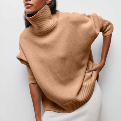 Turtleneck Sweater Knitted