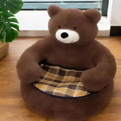 Teddy Bear Pillow Cat And Dog Beds