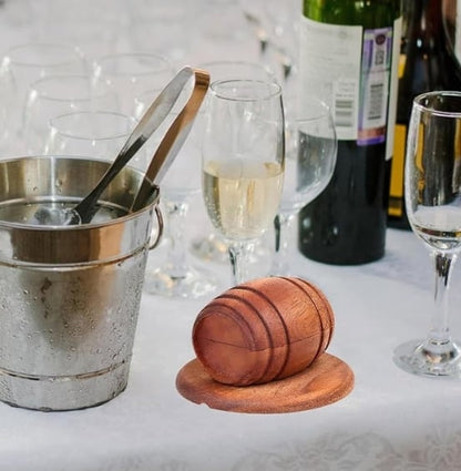 Wooden barrel smoking