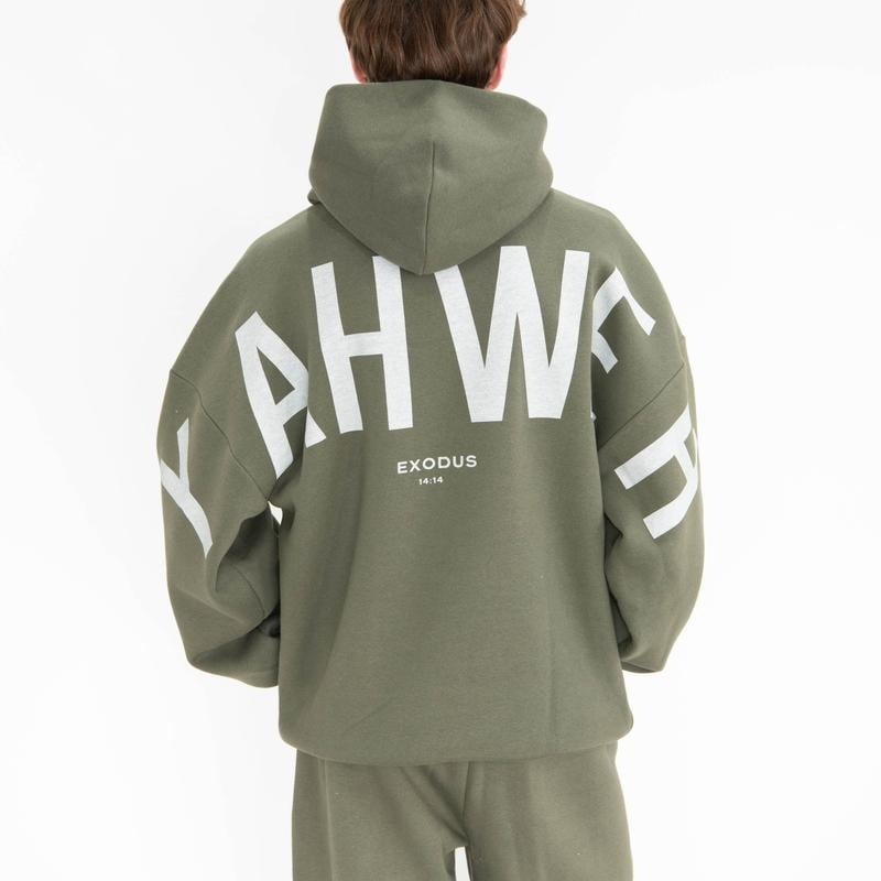 💞Loose-Fit Christian Faith-Themed Hoodie