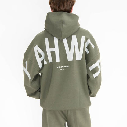 💞Loose-Fit Christian Faith-Themed Hoodie