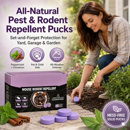 💥Limited time offer: 55% off🐀Natural scented rodent repellent tablets