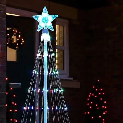 Multi-Color LED Animated Outdoor Christmas Tree