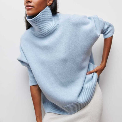 Turtleneck Sweater Knitted