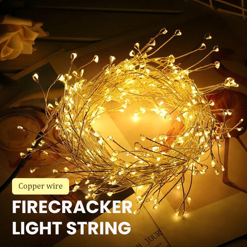 ✨Copper Wire Firecracker Light String