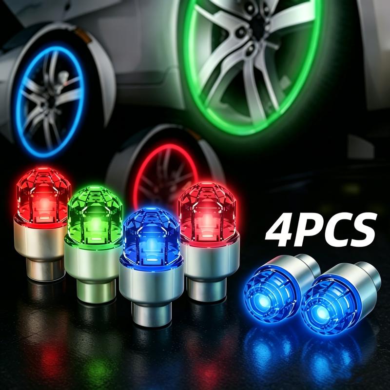 LED Wheel Lights | Waterproof Luminous Car Tire Valve Caps