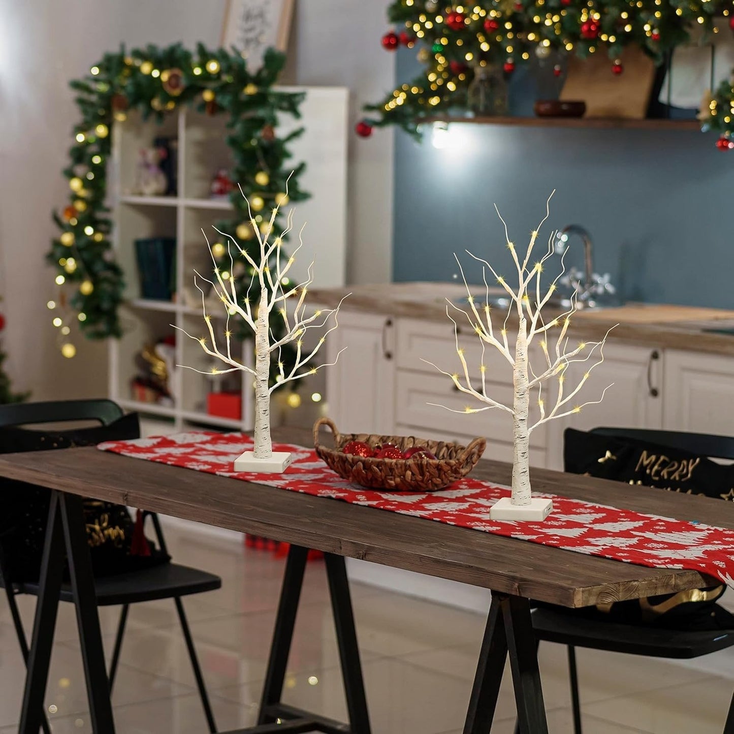 mrostoTM-🌟Birch Tree With LED Lights🎄