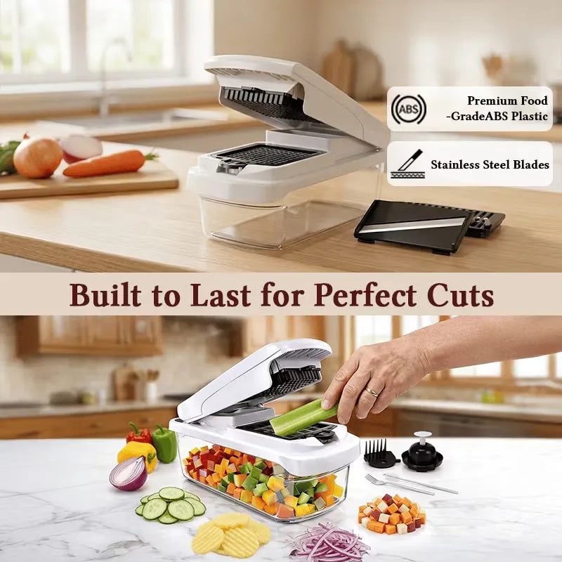 💥12-in-1 Kitchen Vegetable Chopper