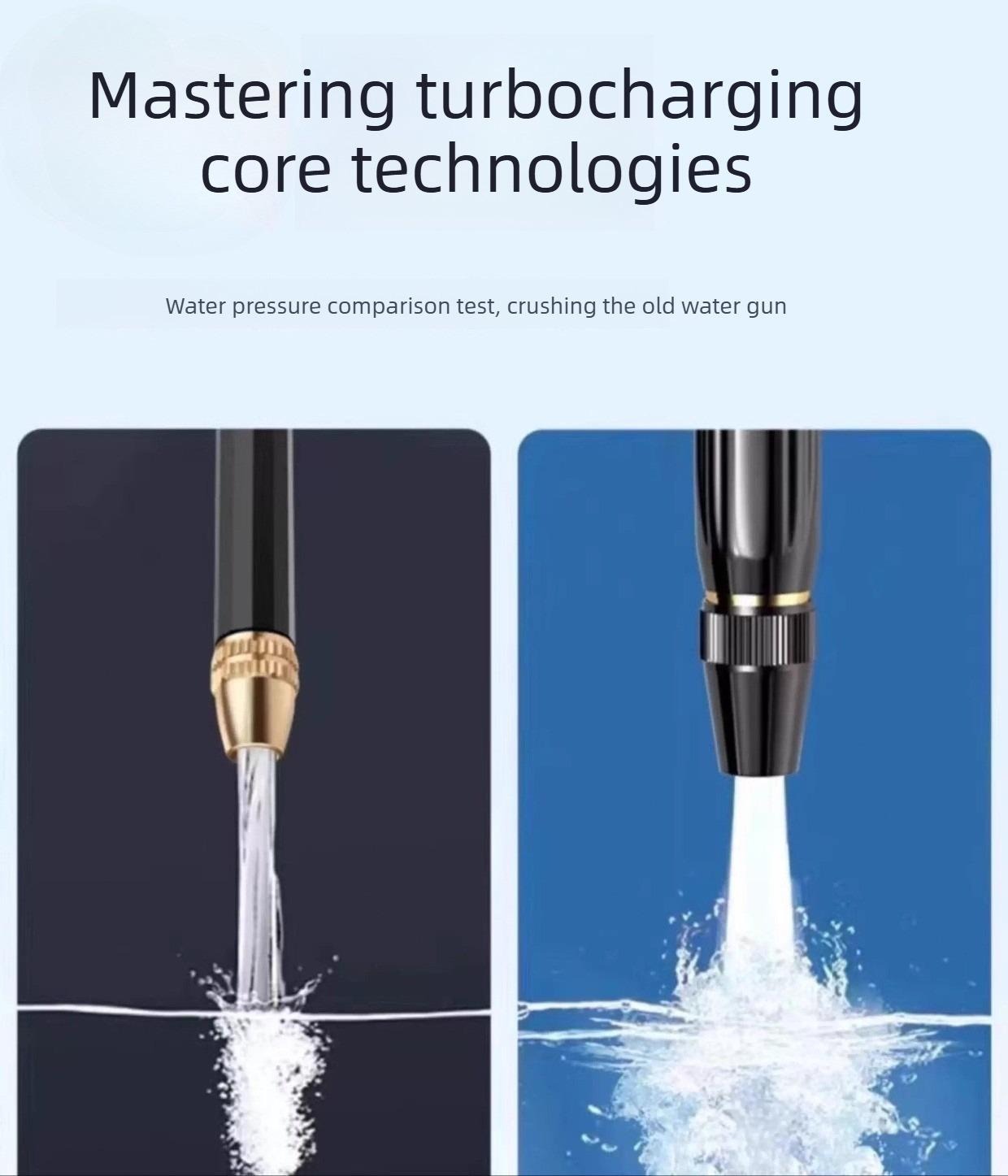 Home High-Pressure Car Wash Pump & Spray Nozzles