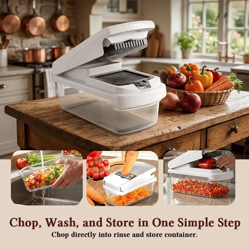 💥12-in-1 Kitchen Vegetable Chopper
