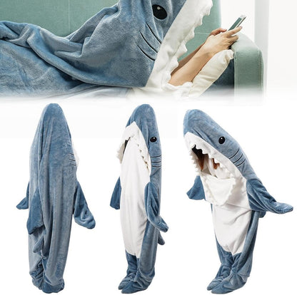 🎇Best Gift of 2023 50% OFF 🐬 Shark Blanket Flannel Loungewear