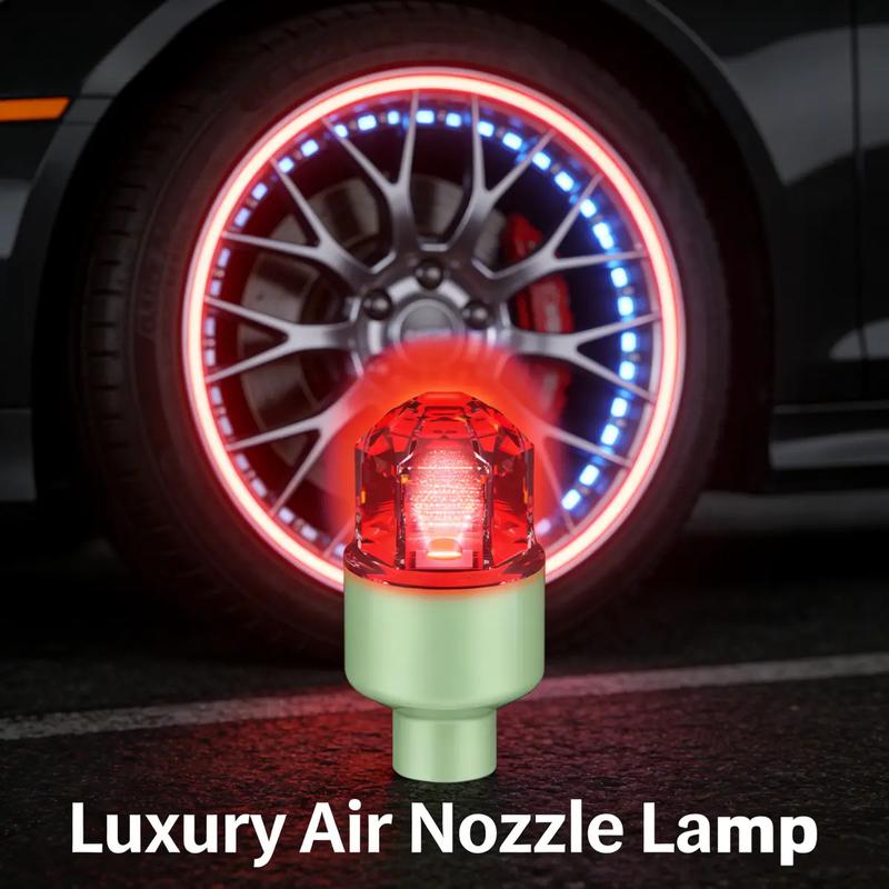 LED Wheel Lights | Waterproof Luminous Car Tire Valve Caps