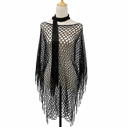 💐Summer Metallic Crochet Cover-Up – Lightweight, Flowy & Effortlessly Stylish summer outfit