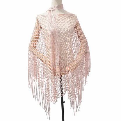 💐Summer Metallic Crochet Cover-Up – Lightweight, Flowy & Effortlessly Stylish summer outfit