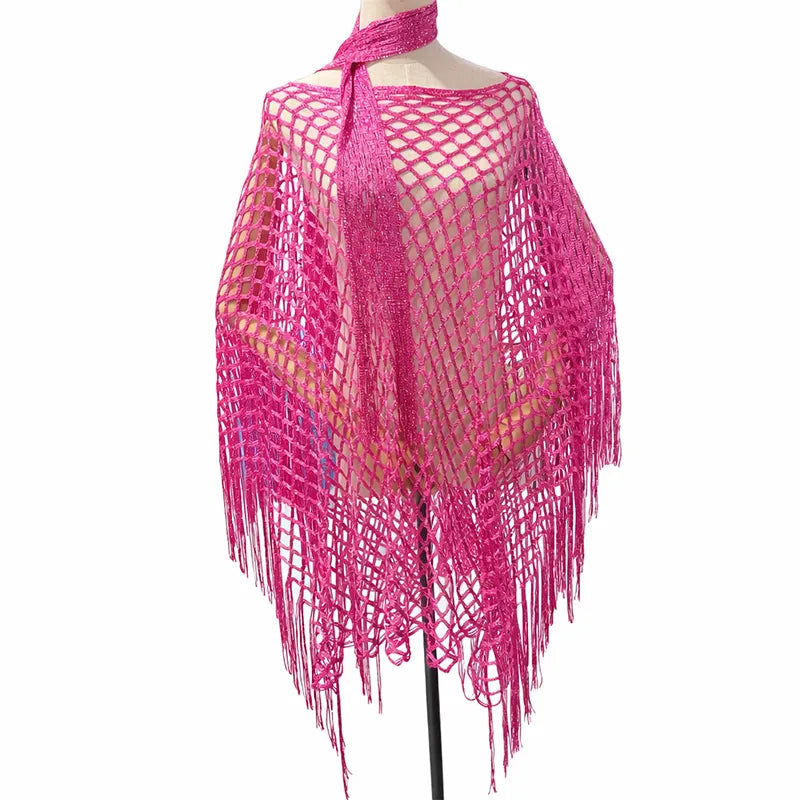 💐Summer Metallic Crochet Cover-Up – Lightweight, Flowy & Effortlessly Stylish summer outfit