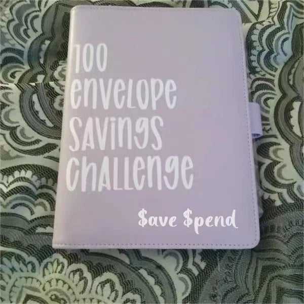 💵52% OFF💵100 envelope cash stuffing savings challenge binder📖