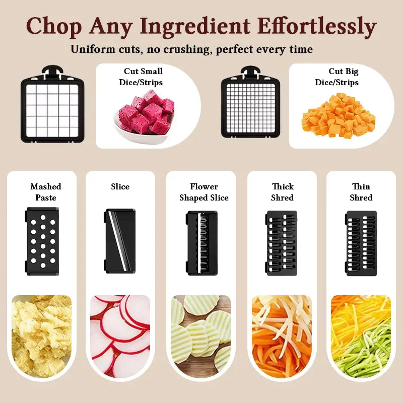 💥12-in-1 Kitchen Vegetable Chopper
