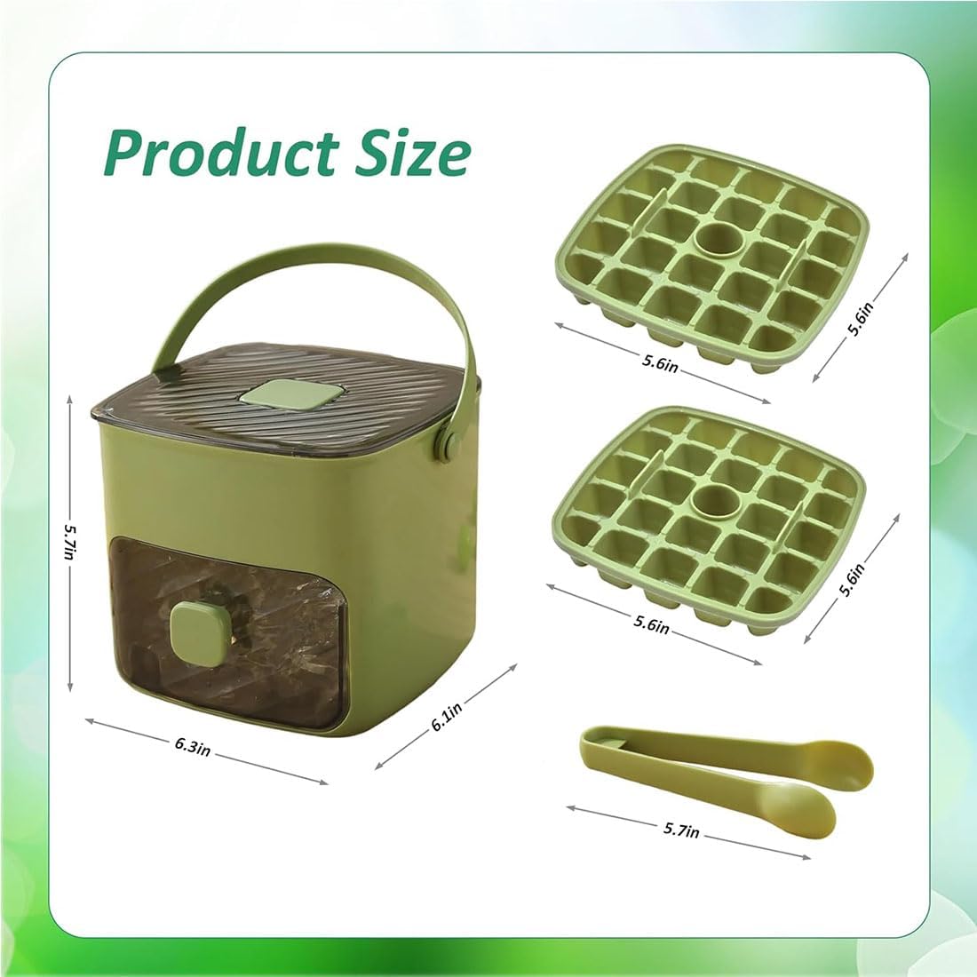 ❄️Summer Hot Seller 48-Cube Press To Release Ice Tray