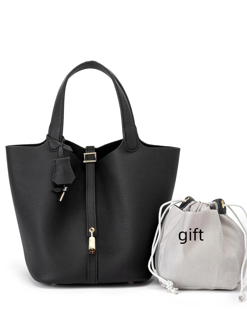 Women's Fashionable Cowhide Leather Handbag