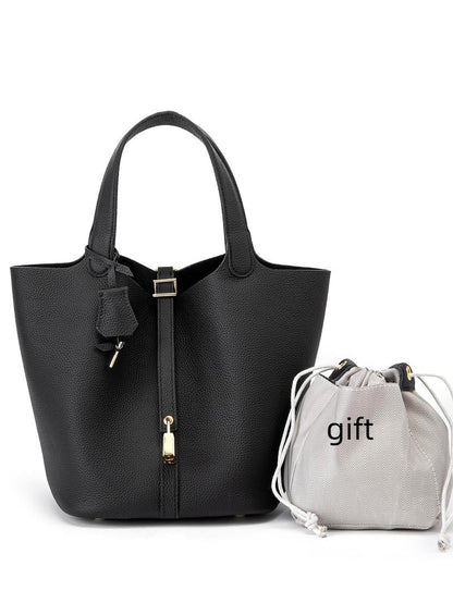 Women's Fashionable Cowhide Leather Handbag