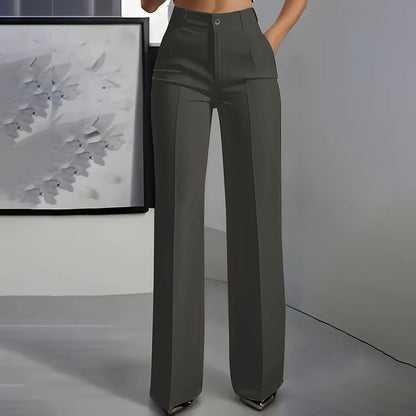 💓Women's High-Waisted Slim Formal Pants
