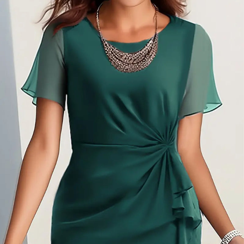👗Elegant Fashion Solid Color Dress