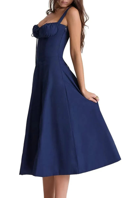🌸Women's Floral Strapless Dress 🌸Slim-Fit, Waist-Cinching, and Body-Sculpting Style