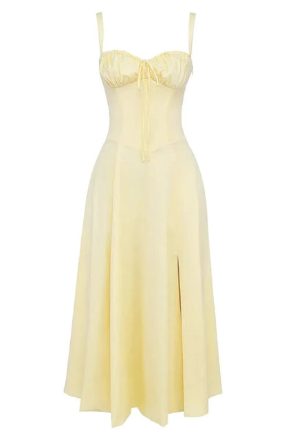 🌸Women's Floral Strapless Dress 🌸Slim-Fit, Waist-Cinching, and Body-Sculpting Style