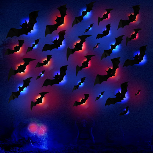 💥3D Bat Design LED Decoration